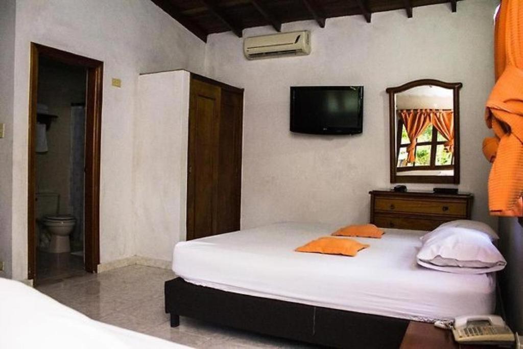 Hosteria Real Hotel Santa Fe de Antioquia Buitenkant foto